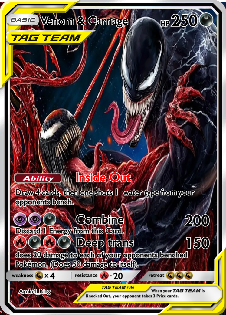 Venom & Carnage - PokeCardMaker