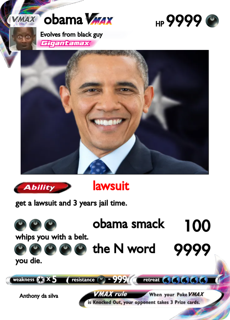 obama - PokeCardMaker