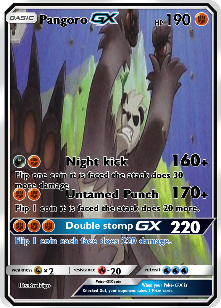 Pangoro - PokeCardMaker