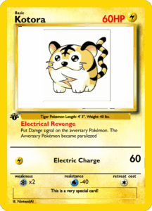 kotora poke card